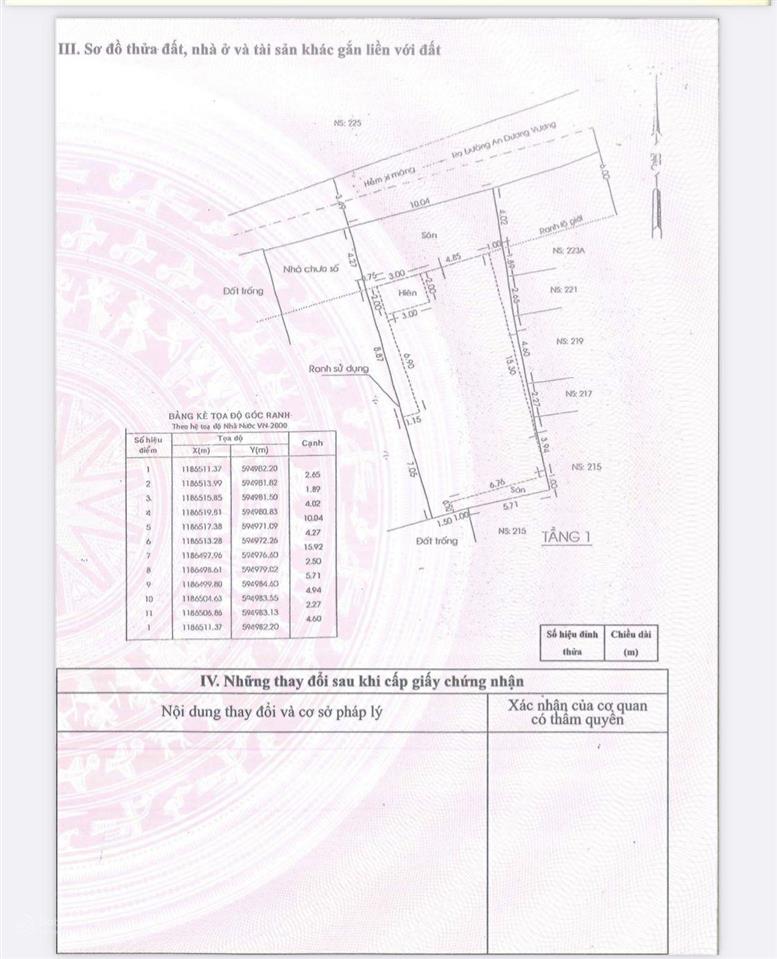 Hai dãy nhà trọ hẻm 223 an dương vương phường an lạc quan bình tân dt 9 x 20m.