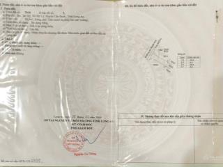 Chính chủ bán gấp kdc tân mỹ 4,5x18,5=83 m2 dân cư đông đúc sát bên ql50. giá chỉ 850trieu