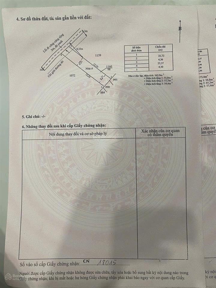 Nhà 100m2 2 lầu .. đường xe oto thị trấn cần giuộc tân kim  diện tích  4,3m x 23m ( 100m2 )