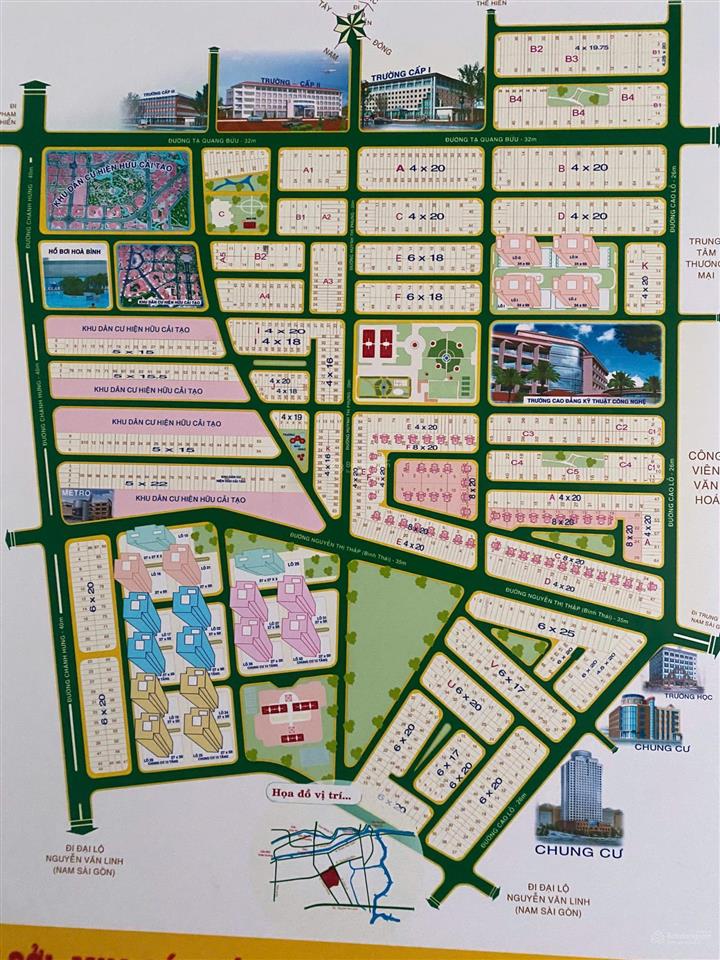 Bán nhà góc 2mt đường tạ quang bửu phường 4 quận 8 . dt 5x20m 4 lầu 17p 17wc sổ hồng giá 35tỷ