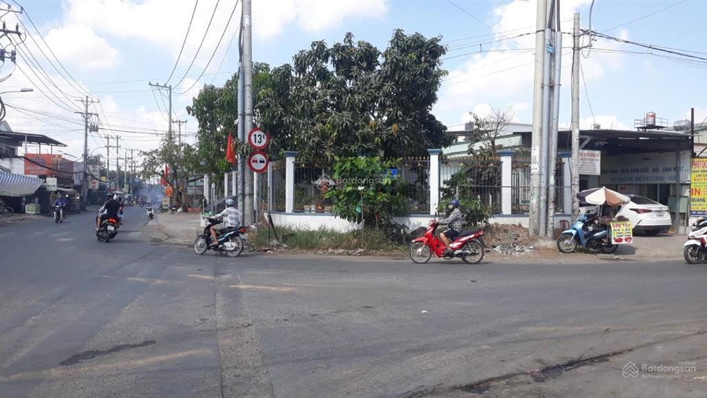 Chính chủ bán lô đất góc 2 mặt tiền đường phạm thị tánh (đường ấp 6 hưng long cũ), giá 9,5 tỷ