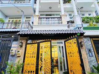 Cần bán gấp nhà âu dương lân, q8 3 tầng 4pn  hẻm to  gần trung tâm chỉ 6 tỷ