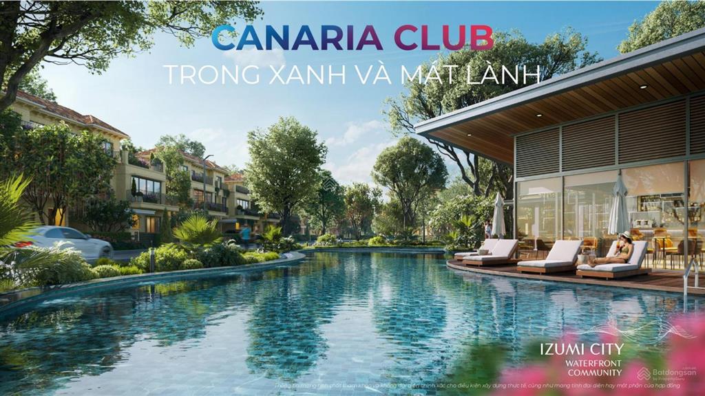 Izumi canaria  giá chỉ từ 7,2 tỷ/ căn. tiến độ thanh toán linh hoạt 12 tháng  36 tháng