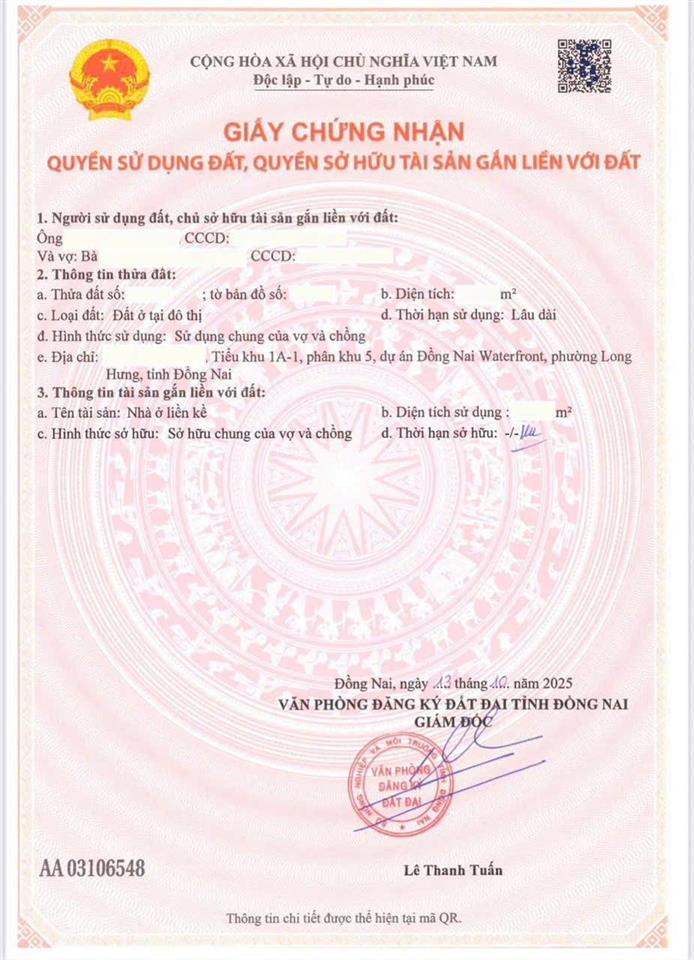 Izumi canaria mặt tiền sông đồng nai  thanh toán cực giãn đến 36 tháng  0938 383 ***