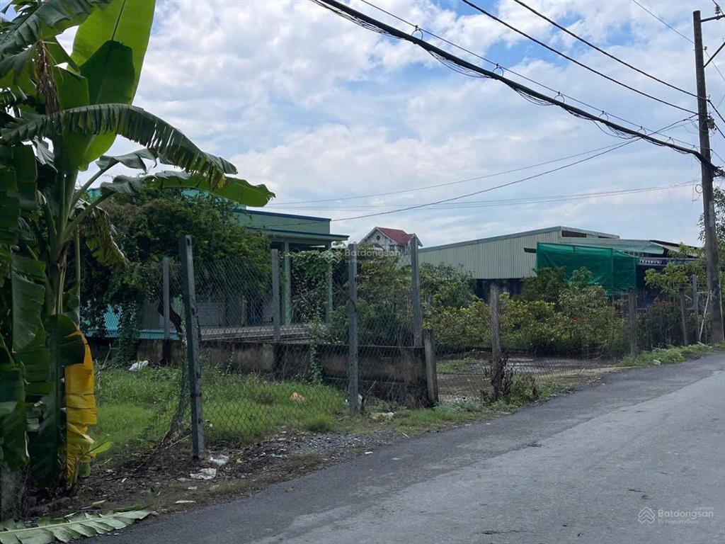 Đất mặt tiền đường nhựa tân liễu dt 375m2, vị trí đẹp, nở hậu