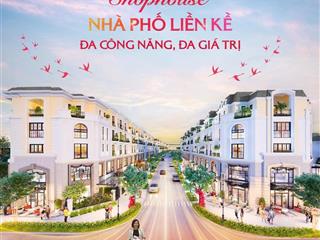 Mở bán shophouse 5 tầng 2 mặt tiền khu đô thị hồng hạc city cụm thương mại trung tâm sầm uất.