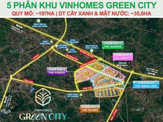 Gđ 1 dự án vinhomes green city nhanh tay booking để chọn vị trí đẹp sinh lời cao, giá ưu đãi