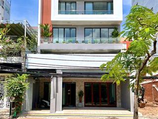 Tòa nhà nguyễn quý cảnh 10 x 20m 4 tầng thang máy, nhà mới sàn suốt