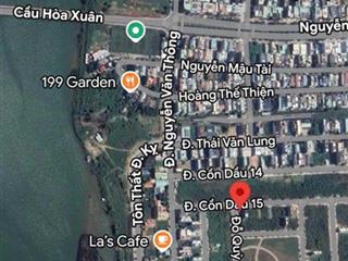 Cơ hội đầu tư lô góc giá tốt nhất hòa xuân mở rộng! đường cồn dầu 15 với đỗ quỳ