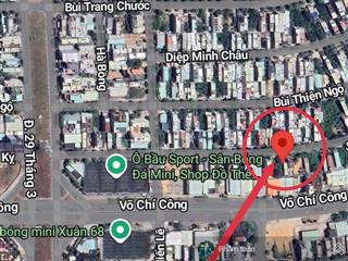Bán lô đất đẹp quách thị trang, hòa xuân đường thông, đông bắc sạch đẹp