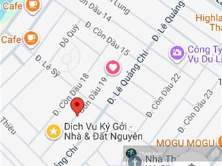 Bán cặp cồn dầu 19, hòa xuân, 200m2 sẵn sổ công chứng luôn, gần lê sỹ 11ty800 thương lượng