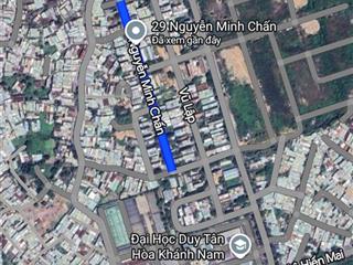 Bán cặp đất siêu hiếm kẹp cống nguyễn minh chấn, hòa minh,200m2, đường 7m5 dòng tiền 10 triệu tháng