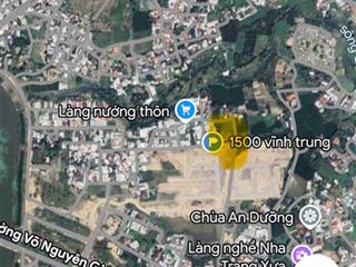 Cho thuê đất 2 mặt tiền, dt 980m2 (hiện tại 1.500m2) nằm trong khu tái định cư xã vinh trung