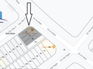 Bán lô góc 2 mặt tiền võ an ninh và cồn dầu 9, dt 330m2 sát ban quản lý dự án