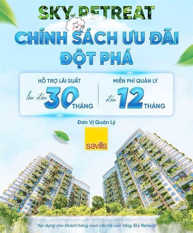 Giỏ hàng độc quyền căn hộ eco retreat studio chỉ 1,64tỷ,1pn1,78tỷ,2pn3.95tỷ,3pn4.2tỷ,ck đến 12%