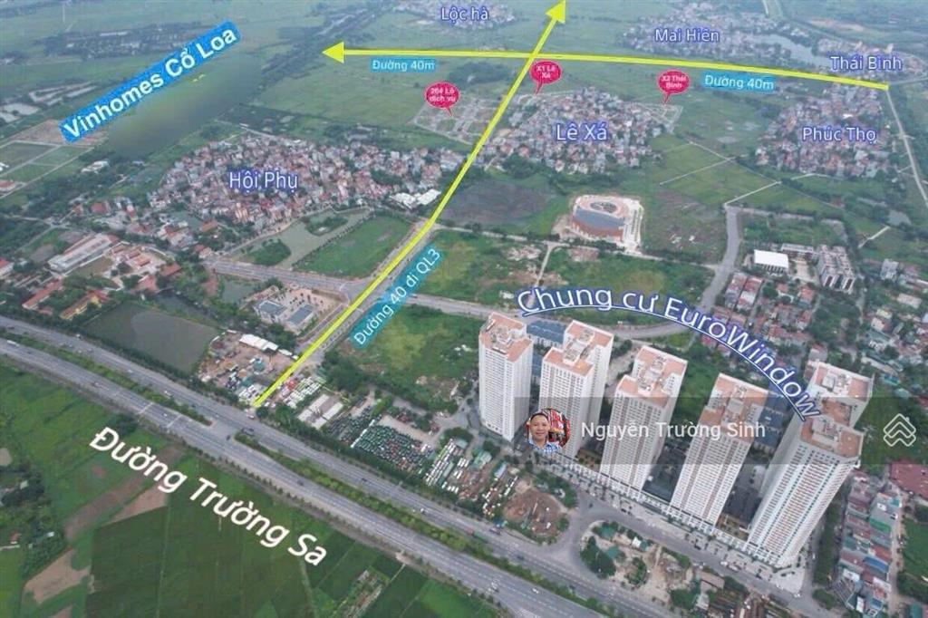 Bán đất tại xã mai lâm, đông anh, hà nội, giá tốt 5,6 tỷ, 75m2, cơ hội đầu tư hấp dẫn
