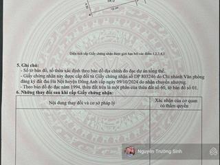 Bán đất tại du ngoại, 5,8 tỷ, 51m2, đông anh, hà nội, giá siêu hời, uy tín
