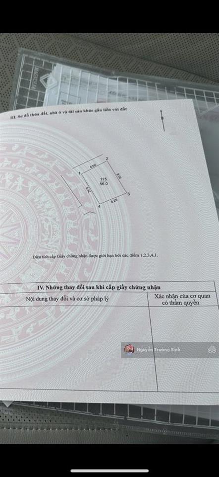 Bán đất tại lê xá, đông anh, hà nội, 4,6 tỷ, 56m2 ngõ thông cách 1 nhà ra ô tô tránh