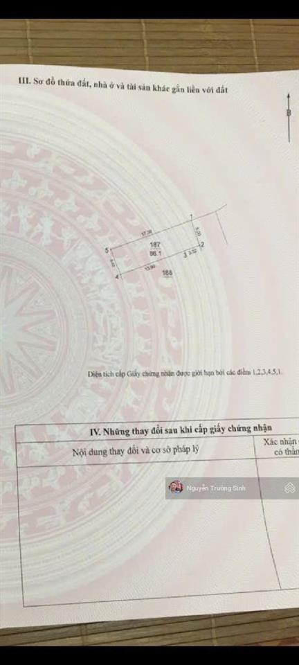 Bán nhà riêng tại đường lại đà, xã đông hội, đông anh, hà nội, 18,5 tỷ, 87m2 giá ưu đãi đẹp