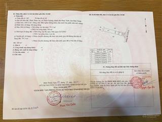 Bán đất gần 1.100m2, 300m2 thổ cư mặt tiền 11m ngay trung tâm mũi né