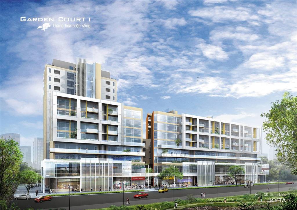 Cần bán căn hộ garden court 1 pmh, q7, dt 130m, giá rẻ nhất thị trường hiện nay 12.8 tỷ.view sông.