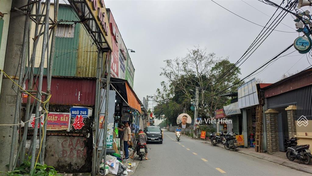 Bán đất 52.3m2 mt lớn 8.45m ôtô ngủ trong đất giáp vin gia lâm.cách trục chính oto tránh vỉa hè 10m