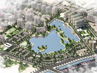 Hàng hiếm. bán biệt thự thành phố giao lưu 220m2 xây 4 tầng, mặt tiền 12m, vỉa hè 8m, đường 40m