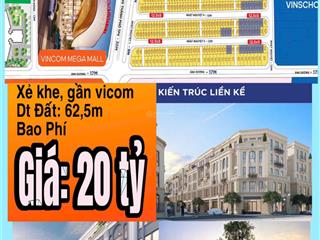 Hiếm! nhà phố nhật nguyệt hướng đn giá rẻ, gần vincom và grand world vinhomes global gate 62,5m2*5t