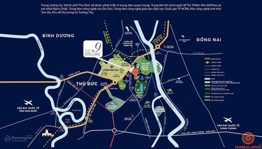Cần bán biệt thự view hồ, thông tầng 6,5m the 9 stellars sơn kim cạnh trạm metro số 1. giá 21.3 tỷ!