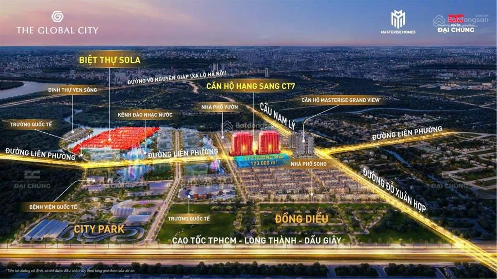 Bán căn 2pn view sông, tt trước 1.9 tỷ nhận nhà, lãi 0% đến 30 tháng, dự án the global city.