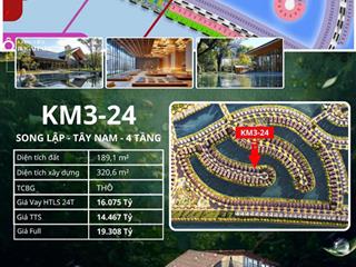 Biệt thự song lập chuẩn nhật chỉ từ 76.5tr/m2 tại hải phòng