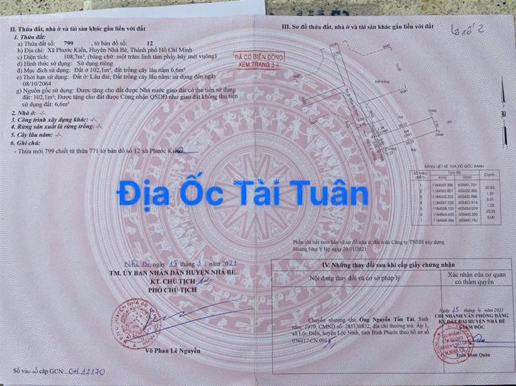 Đất dự án kdc lập phúc. giá 6,2 tỷ, phước kiển, nhà bè