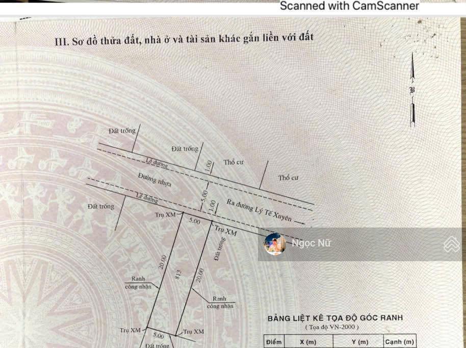 Đất quá rẻ linh đông 100m2(5*20m) hẻm xe tải 7m cạnh vành đai 2  thủ đức