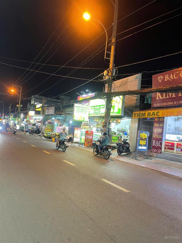 Bán nhanh mặt tiền lê văn lương phước kiển nhà bè, dt 4x31 tổng 132m2 thổ cư giá bán 122tr/m2