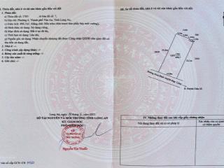 Đất tp tân an, long an  dt 2503.9m2 đường huỳnh châu sổ, phường 6