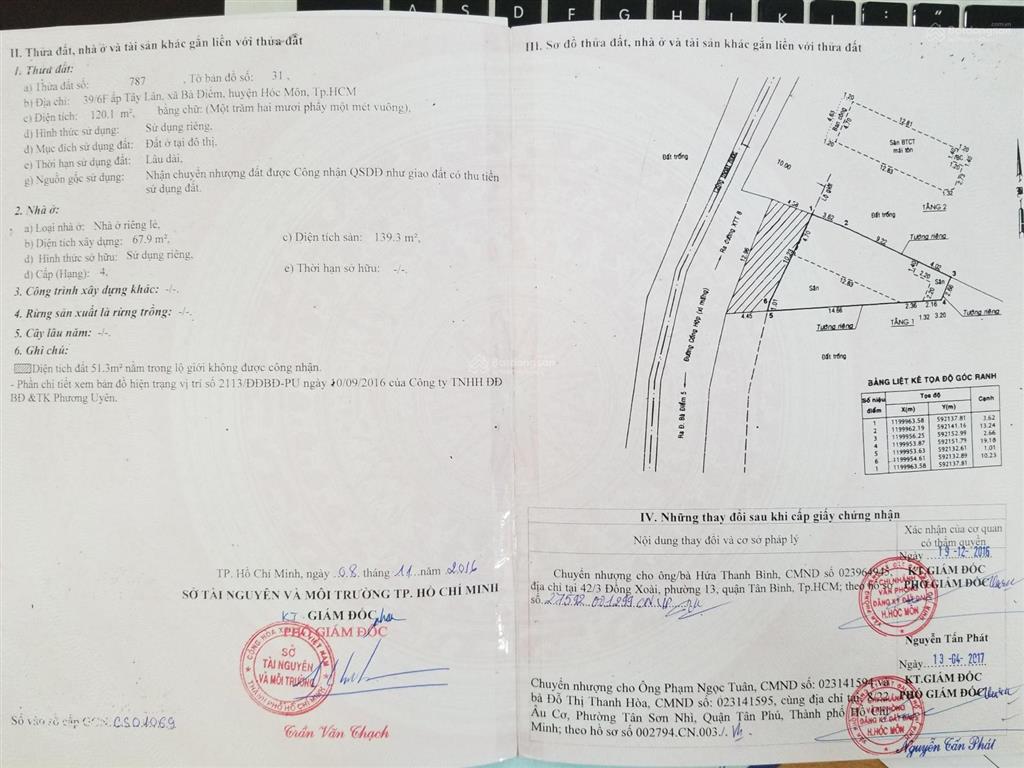 Bán nhà riêng giá cực chất tại đường 1b, bà điểm 5, hóc môn, tp. hồ chí minh, tỷ,