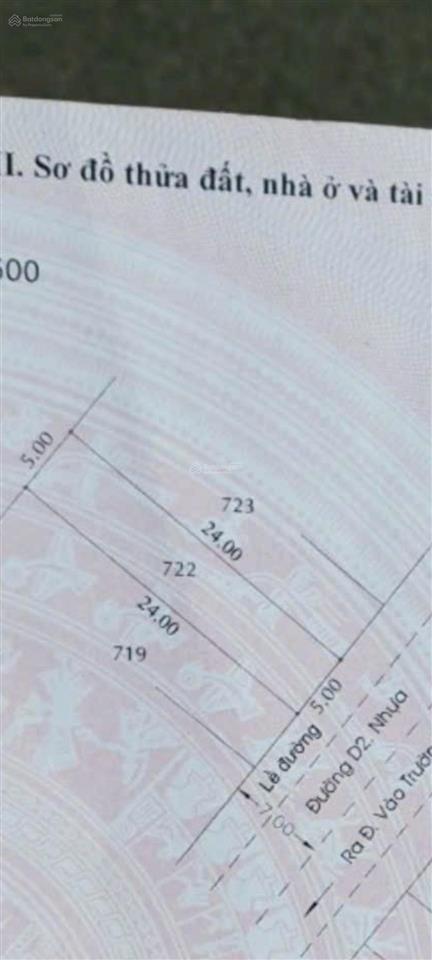 Bán đất khu 28ha thổ cư đã có sổ 5x24m, đường 14m, khu vực nhơn đức, nhà bè, giá 31tr/m2