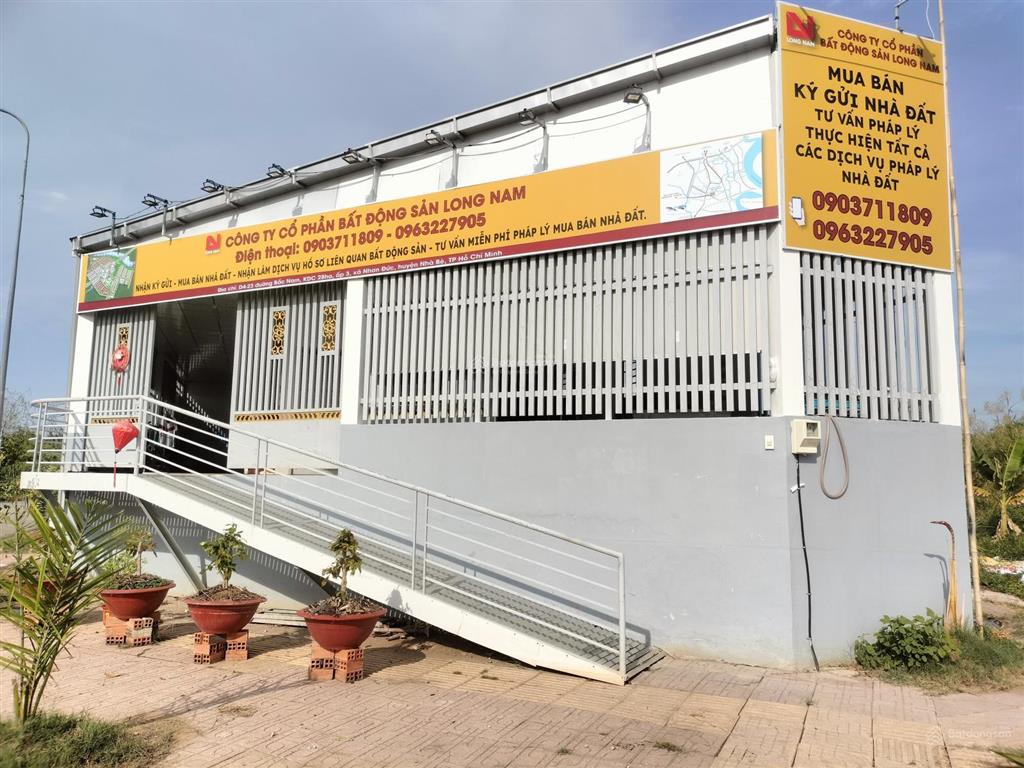 Bán đất thổ cư đã có sổ 5x24m, đường 24m, khu vực nhơn đức, nhà bè, giá 50tr/m2