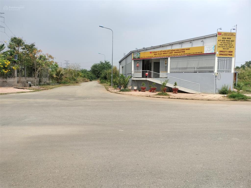 Bán đất thổ cư đã có sổ 5x24m, đường 24m, khu vực nhơn đức, nhà bè, giá 50tr/m2