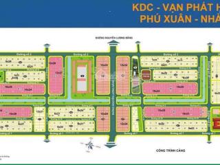 Bán đất kdc vạn phát hưng phú xuân nhà bè sổ đỏ