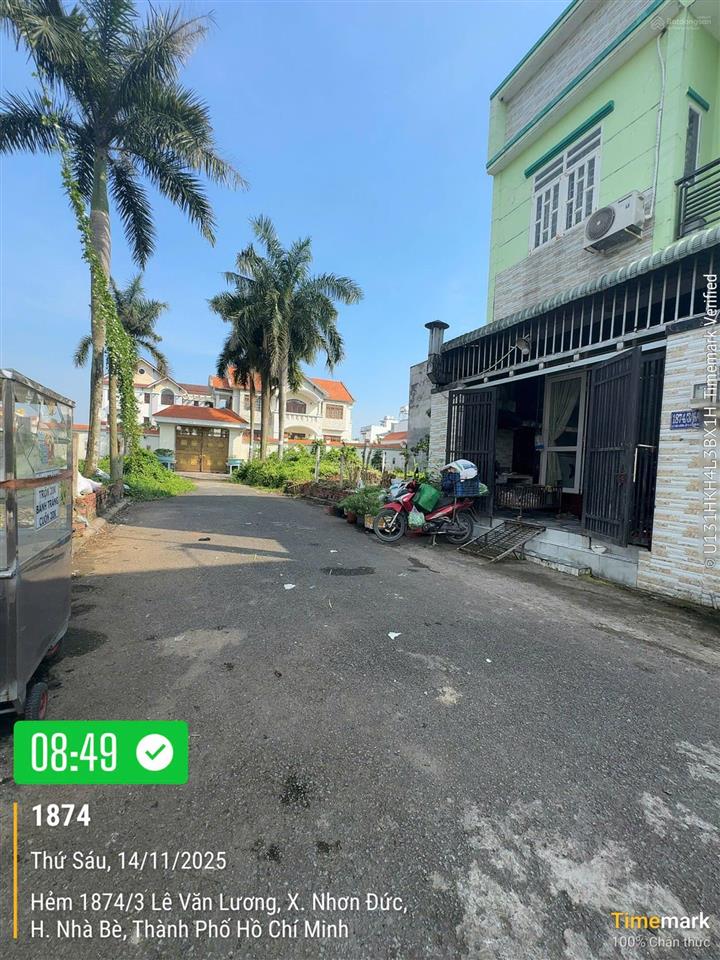 Hailongreal nhà bán 3,99tỷ, dt 5,5*16m, 85m2, khu 1874/ lê văn lương, đường 8m, 10 năm không ngập