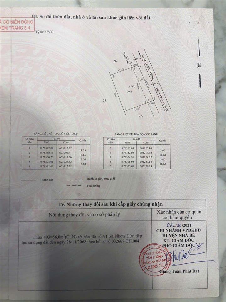 Hailongreal đất bán 24tr/m2, dt 18*15m, 275m2, đường 8m, 1991/lê văn lương, gần 3 trường đại học