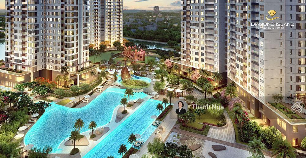 Mua ngay căn hộ 2pn đảo kim cương view sông thoáng đẹp