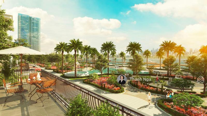 Bán siêu phẩm căn góc 3pn vinhomes bason, view trực diện sông, full nội thất đá cẩm thạch cao cấp