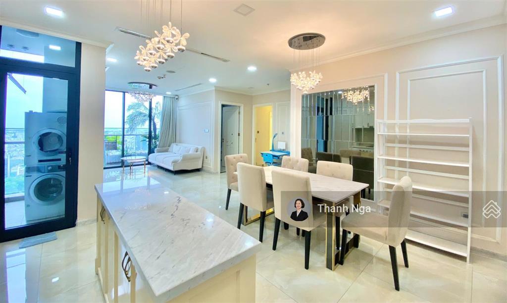 Bán siêu phẩm căn góc 3pn vinhomes bason, view trực diện sông, full nội thất đá cẩm thạch cao cấp