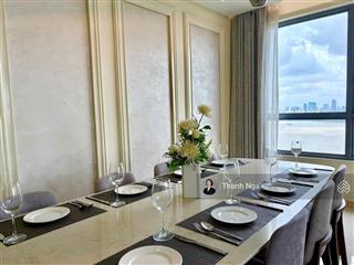 Bán nhanh căn hộ 4pn giá cực tốt, trực diện sông, landmark 81, tặng suất oto, full nội thất cao cấp