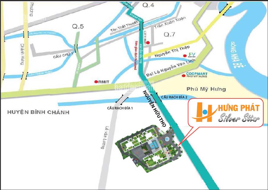 Chuyên cho thuê căn hộ hưng phát 2 (silver star) đường nguyễn hữu thọ, nhà mới, giá rẻ. 0902 706 ***