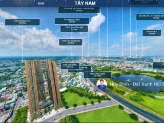 Bán căn 2pn a&t sky garden 2,26 tỷ/căn 2pn2wc view sông trực diện, ngân hàng hỗ trợ 0% lãi 2 năm