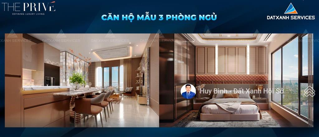 The prive an phú quận 2  căn góc 3 phòng ngủ view sông đẹp nhất toà, tt chỉ 850tr tới lúc nhận nhà
