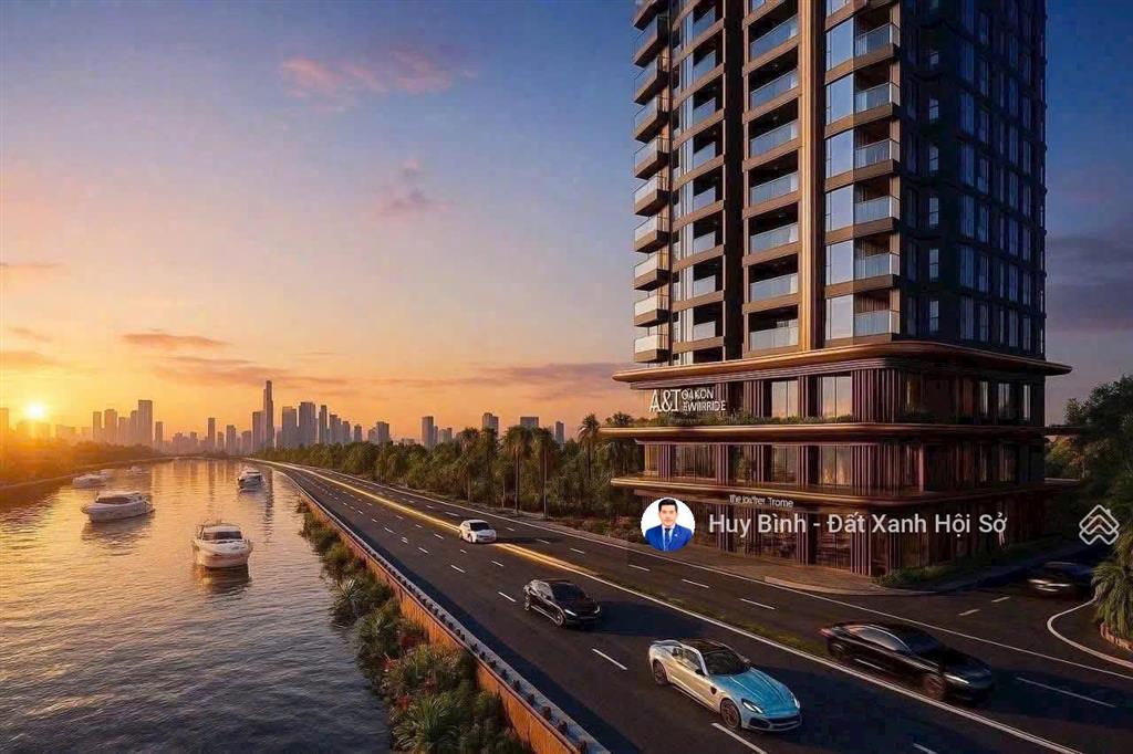 Căn hộ resort a&t saigon riverside mặt tiền sông sài gòn, căn 2pn 65m2 chỉ 3,6 tỷ (100%)
